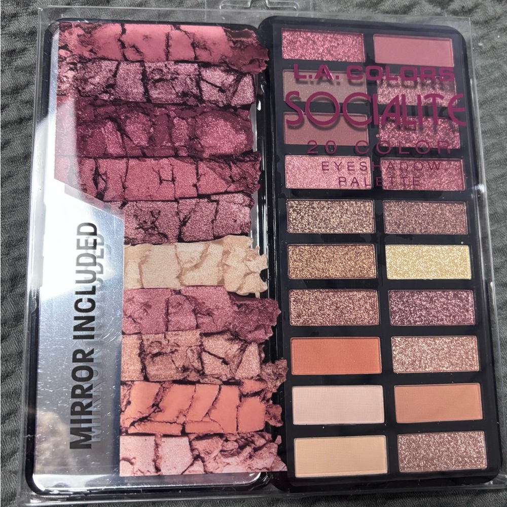 COPY - LA COLORS SOCIALITE EYESHADOWS